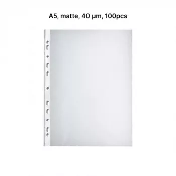 AD Class busta forata Orange Peel A5 40 micr., sacchetto da 100 pezzi