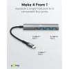 Goobay Slim hub USB 4 porte USB-C a/USB-A 5 Gbit/s - -Plug> 1x (76562)