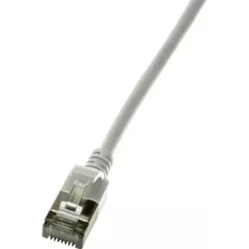 Cavo di rete LogiLink slim U/FTP CQ9012S RJ-45 Cat6a 0,3 m grigio