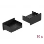 Tappo antipolvere per connettore femmina USB Type-A DeLOCK 64102 nero 10 pezzi