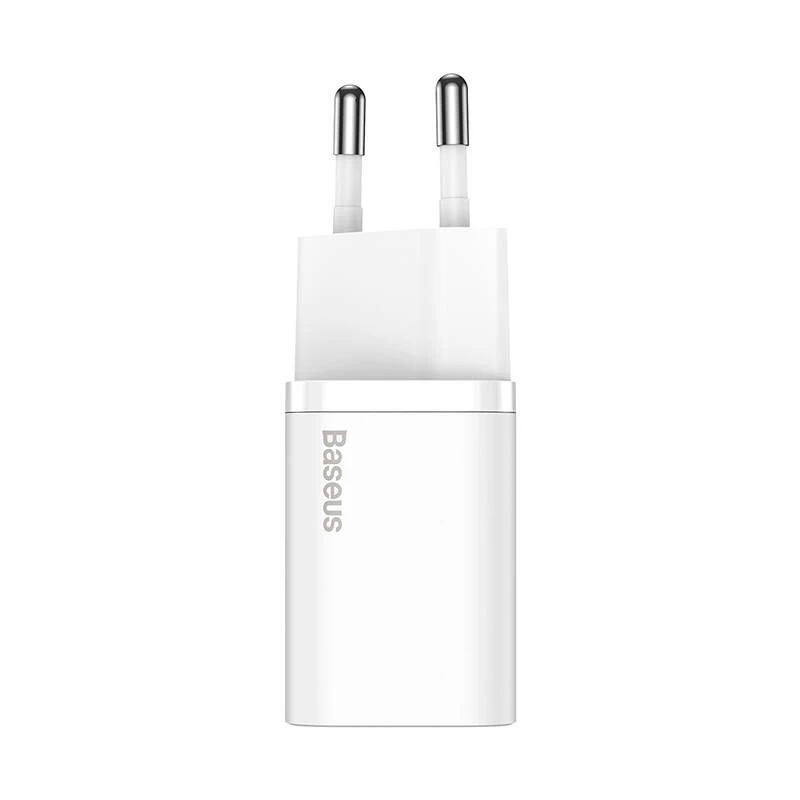 Baseus CCSUP-J02 caricabatterie universale per dispositivi mobili bianco AC ricarica rapida