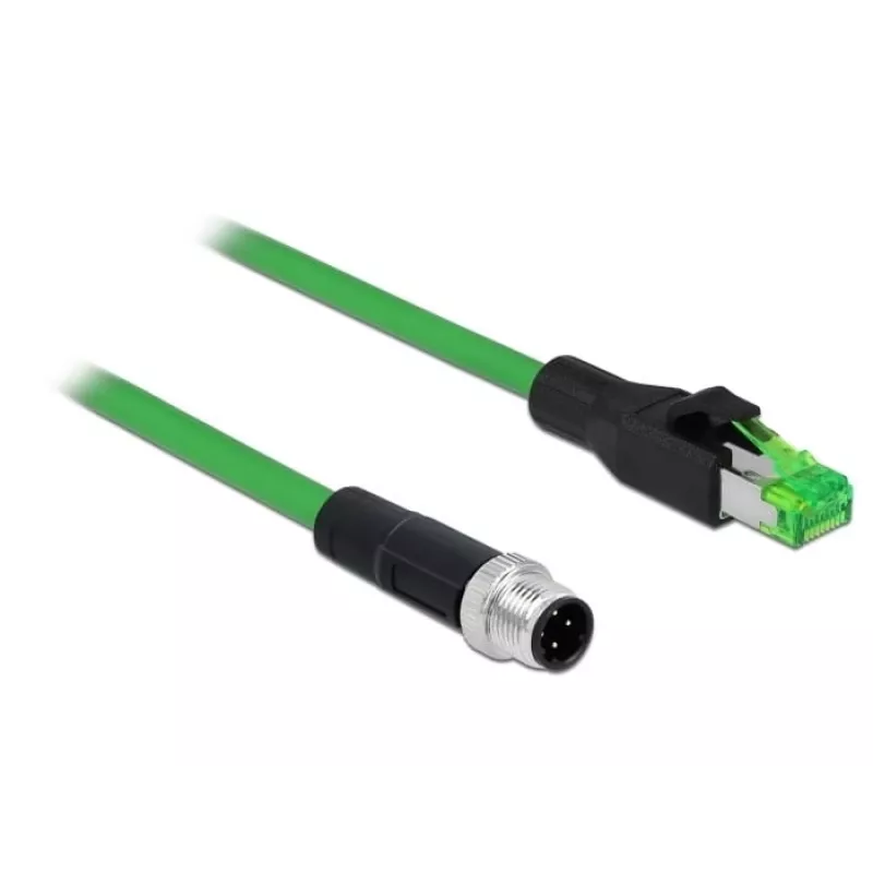 Cavo di rete DeLOCK 85438 RJ45 Ethernet Cat6 2m nero