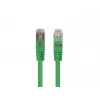 Lanberg PCF6-20CC-0100-G Cavo patch Cat.6 F/UTP, confezione da 10, 1 m, Verde