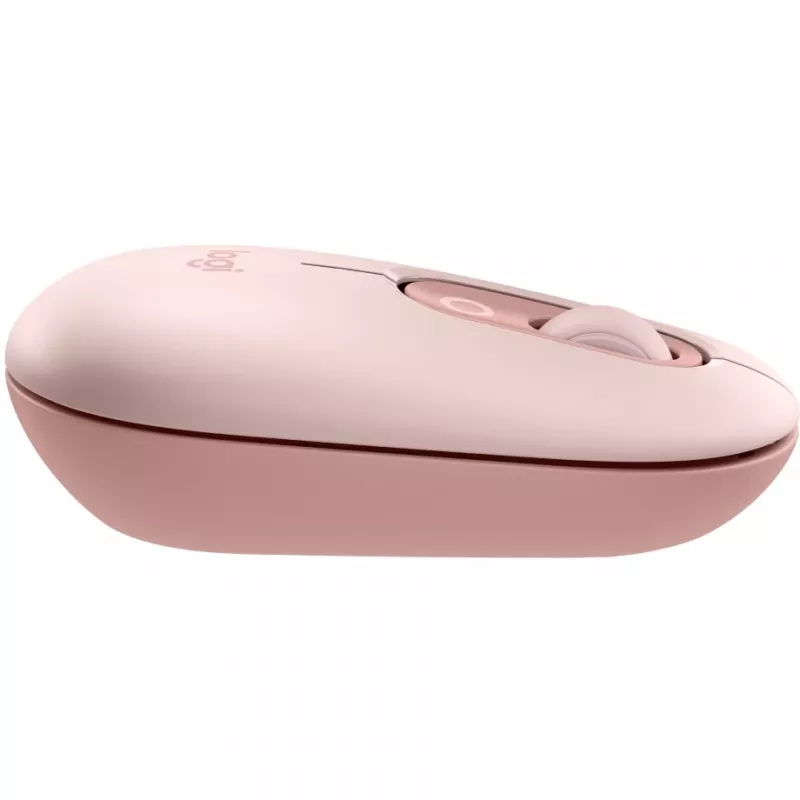 Logitech POP Icon Combo - set tastiera e mouse - wireless - Bluetooth LE - QWERTY - US International - rosé, bianco sporco (920-013142)