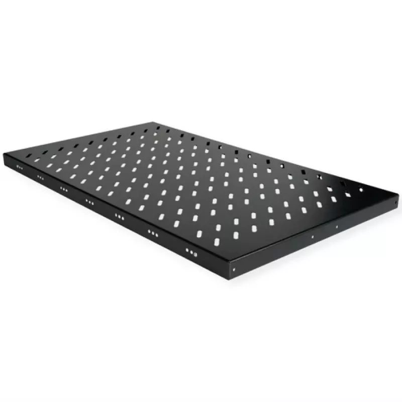 Ripiano rack ROLINE 19 pollici 1U 50 kg nero acciaio