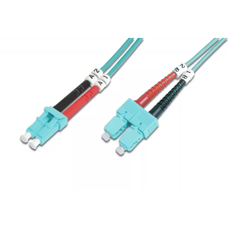 Cavo patch in fibra ottica Digitus OM3 LC/SC 1 m