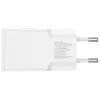 Caricabatterie da interno per dispositivi mobili AC 4smarts 541509 — 100–240V, USB-A + USB-C, cavo 1.5 m, ricarica rapida, bianco
