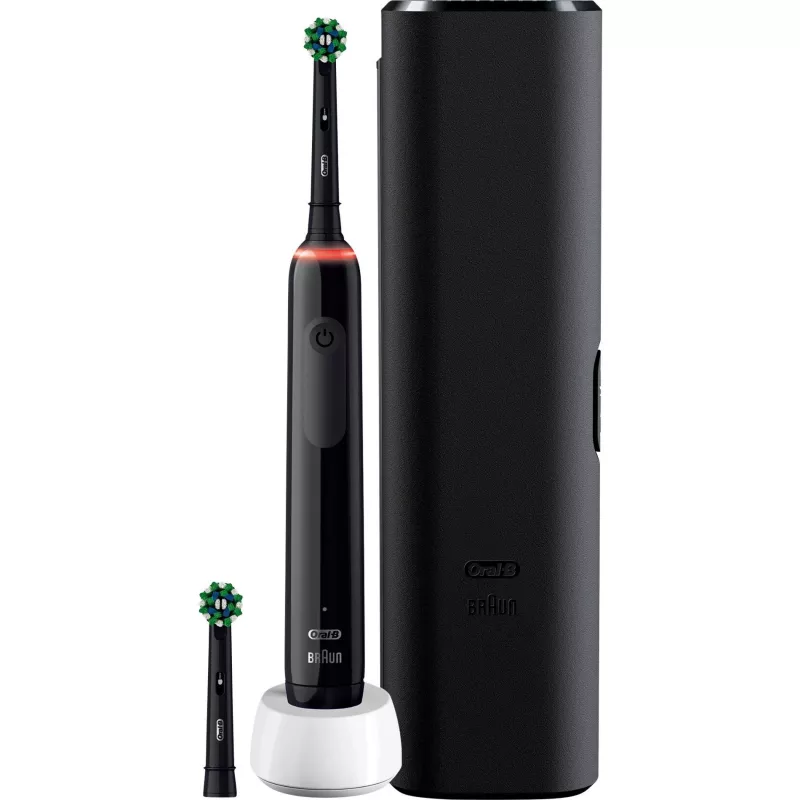 Oral-B Pro 3 3500 spazzolino elettrico rotante per adulti nero