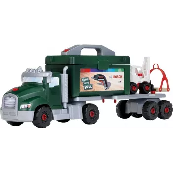 Autocarro ribaltabile giocattolo KLEIN 8640 design compatto costruzione robusta, veicolo giocattolo di ruolo per bambini