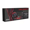 Set gaming Ultron HAWK tastiera mouse QWERTZ tedesco nero rosso bianco