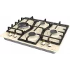 Piano cottura Gorenje GW6D42CLI beige da incasso 60 cm gas 4 zone