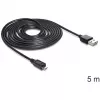 Cavo DeLOCK EASY-USB 2.0-A a Micro-B 5m