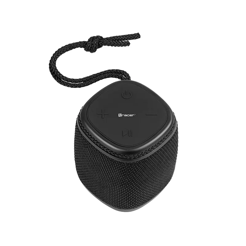 Altoparlante stereo portatile TRACER Splash S (Bluetooth 5.1, 5 W RMS, IPX5, batteria 6 h) nero