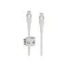 Belkin BOOSTCHARGE PRO Flex Cavo USB 3 m USB 2.0 USB C bianco (CAB011BT3MWH)