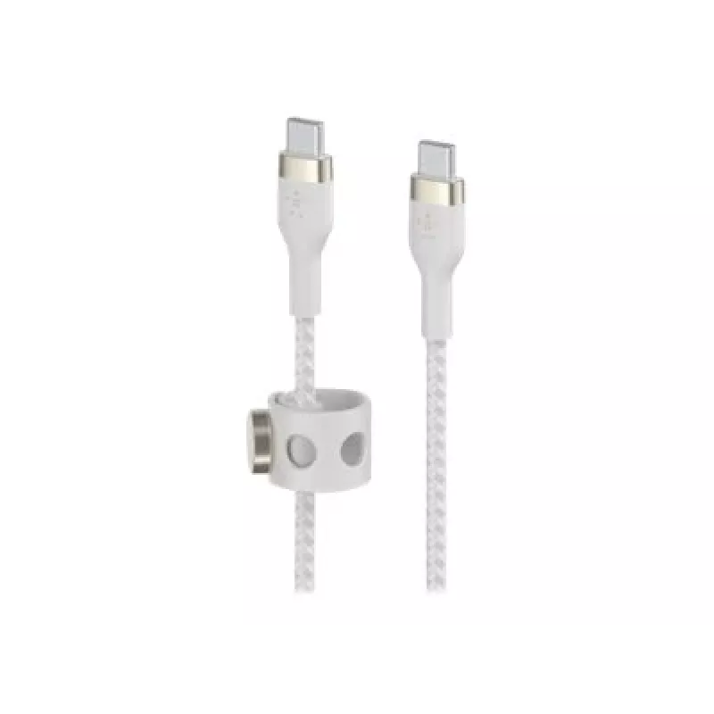 Belkin BOOSTCHARGE PRO Flex Cavo USB 3 m USB 2.0 USB C bianco (CAB011BT3MWH)