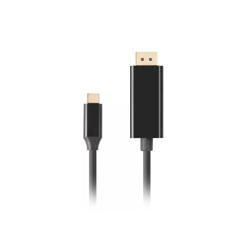 Adattatore per cavo video LANBERG CA-CMDP-10CU-0030-BK, 3 m, USB Type-C a DisplayPort, supporto 4K@60Hz/144Hz
