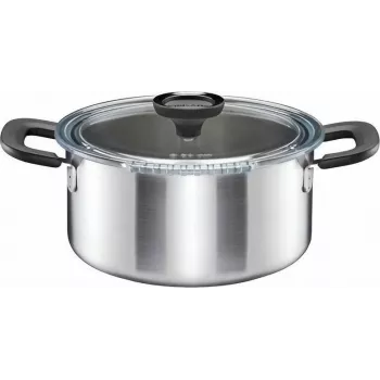 Pentola Fiskars Functional Form 1072317 acciaio inox 5 L con coperchio