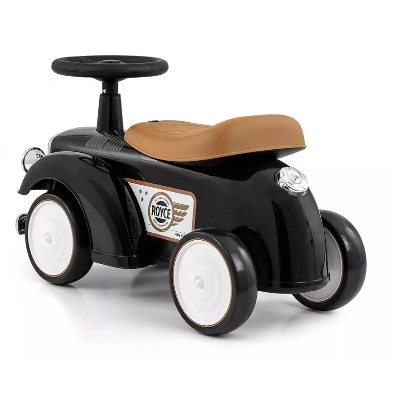 Veicolo a spinta milly mally Royce nero – passeggino per bambini, design compatto, modello 5923