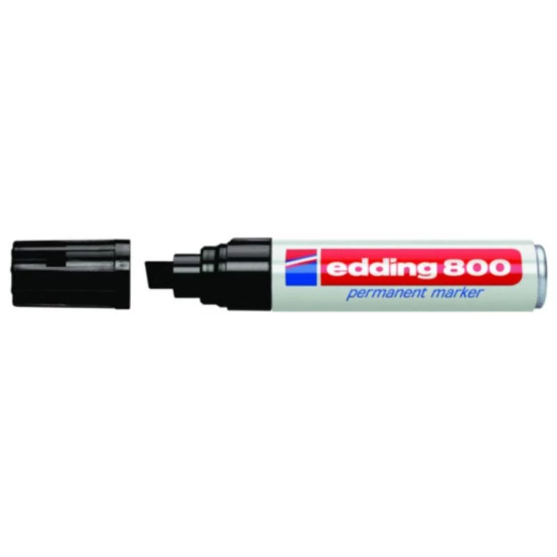 Pennarello indelebile Edding 800 Block nero