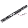 Batteria Green Cell AC51 per Acer Aspire E15/E17 — Li-Ion 14,8 V 2200 mAh 4 celle, nero