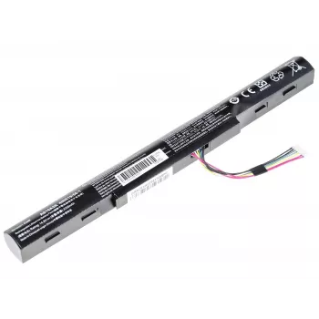Batteria Green Cell AC51 per Acer Aspire E15/E17 — Li-Ion 14,8 V 2200 mAh 4 celle, nero