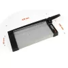 Peach PC300-01 taglierina a leva per carta A4, in alluminio