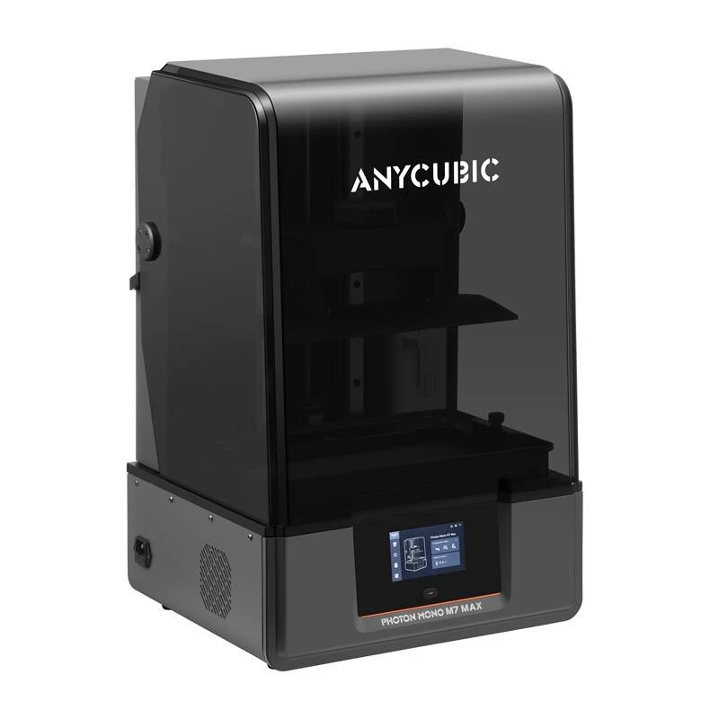 Anycubic Photon Mono M7 Max stampante 3D a resina, LCD 7K, ampio volume di stampa, nera