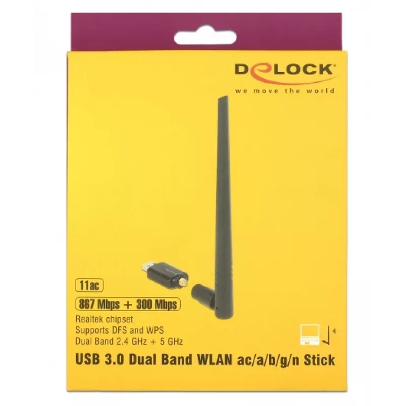 Scheda di rete DeLOCK 12535 RF Wireless
