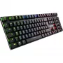 PureWriter RGB, tastiera da gaming nera, layout FR, Kailh Choc Low Profile Blue