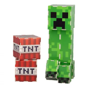Kit di costruzione Paladone Minecraft Creeper – set figura Creeper da costruire