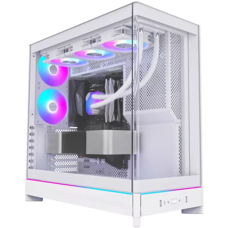 Case PC Montech HS02 PRO Midi Tower Bianco