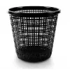 Cestino per rifiuti 10 l, nero, plastica