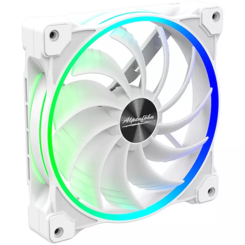 Alpenföhn Wing Boost 3 ARGB 140 mm bianco confezione da 3