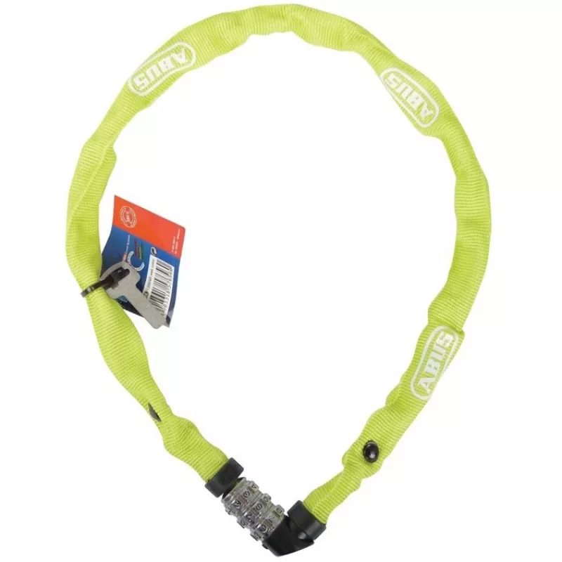Lucchetto a catena ABUS 57656 giallo 600 mm acciaio 200 g