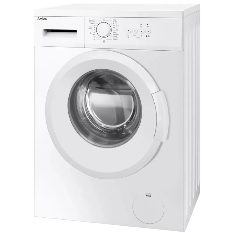 Amica WA0S610DO lavatrice a carica frontale, 6 kg, 1000 giri/min, bianca