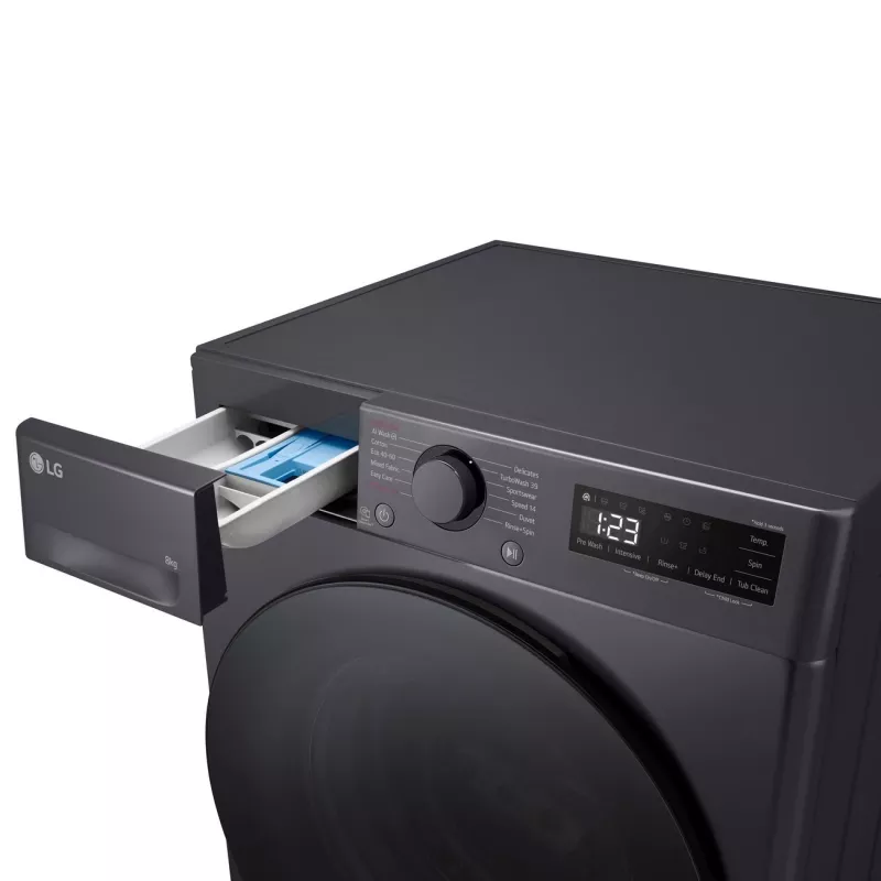 Lavatrice LG F2WR508S2M — carica frontale, 8 kg, 1200 giri/min, A…