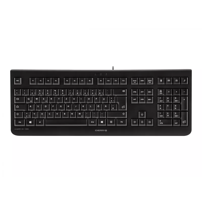 Cherry KC 1000 - tastiera - nordica - nero