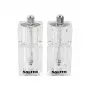 Macina sale e pepe Salter 7605 CLXR Twin design compatto, a batteria, macinatura regolabile