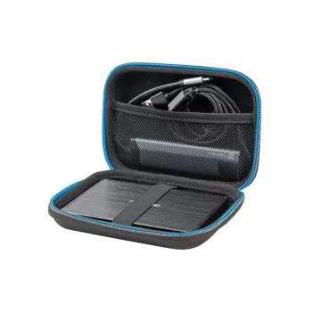 NATEC Krill 2 Custodia da viaggio organizer per HDD/SSD/accessori/cavi nero