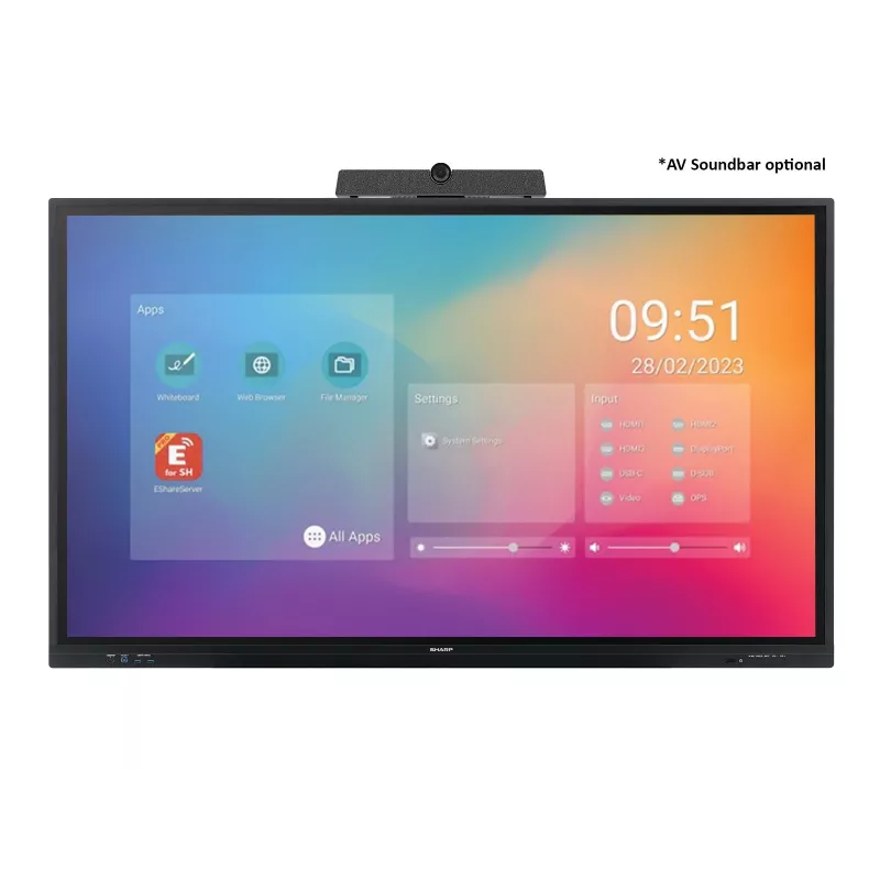 Monitor per digital signage Sharp PN-LC752 75