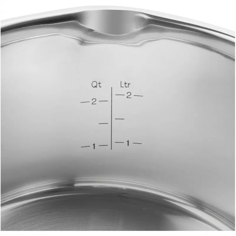 ZWILLING SIMPLIFY 66870-004-0 set di pentole acciaio inox 4 pz. argento nero