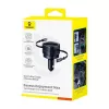 Caricabatterie da auto Baseus Enjoyment Max 60W con cavi USB-C e Lightning, ricarica rapida dual-port