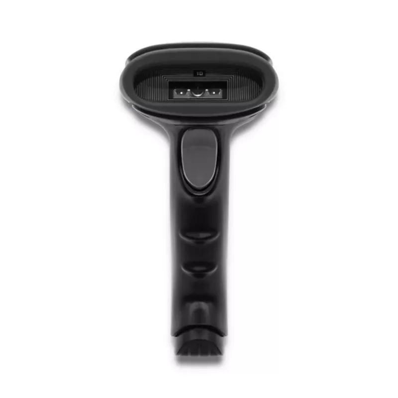 Lettore laser di codici a barre 1D CCD Qoltec 50866, USB, nero