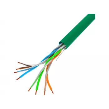 Cavo di rete LANBERG LCU5-10CC-0305-G U/UTP Cat5e 305 m verde, 24 AWG, CCA, guaina in PVC