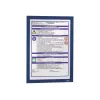 Cornice magnetica A4 Durable 4872-07 blu