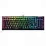 Razer BlackWidow V4 X Tastiera meccanica per gaming, switch gialli, layout US, con filo, nero