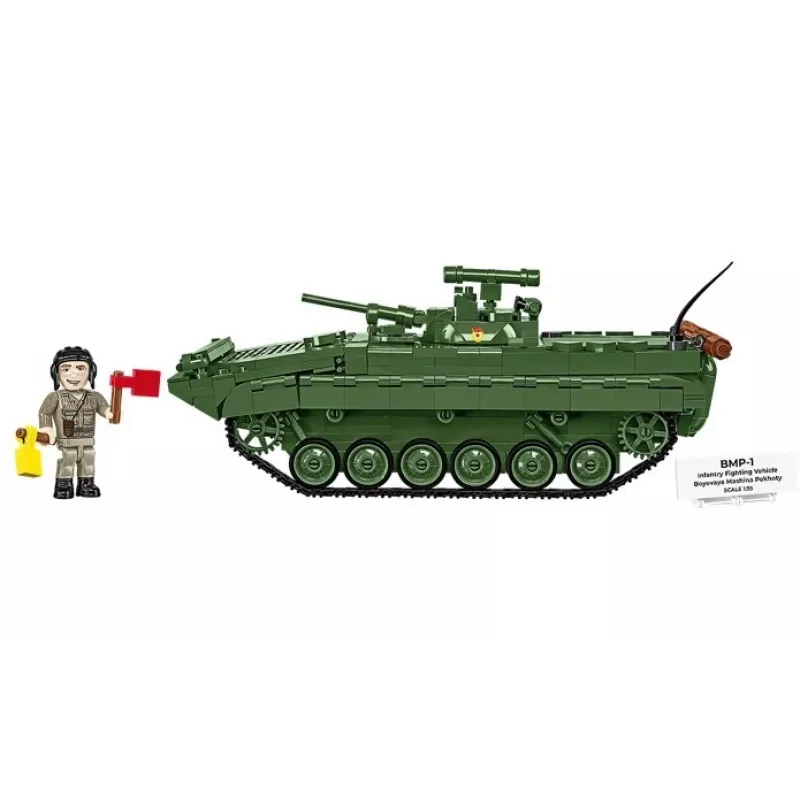 Set da costruzione Cobi Blocks BMP-1 758 pezzi – modello in scala a mattoncini