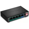 TRENDNET switch Gigabit PoE+ 5 porte 60W
