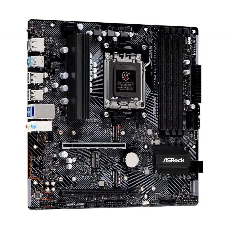 ASRock B650M PG Lightning AM5 scheda madre Micro-ATX