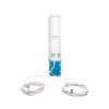 Antenna 4G LTE omnidirezionale per esterno QOLTEC 57044, 5 dBi, 600–2700 MHz, 50 W, 50 Ω, custodia in rame bianco